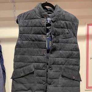 Ralph Lauren Quilted Vest - Navy - Brand New (Medium)